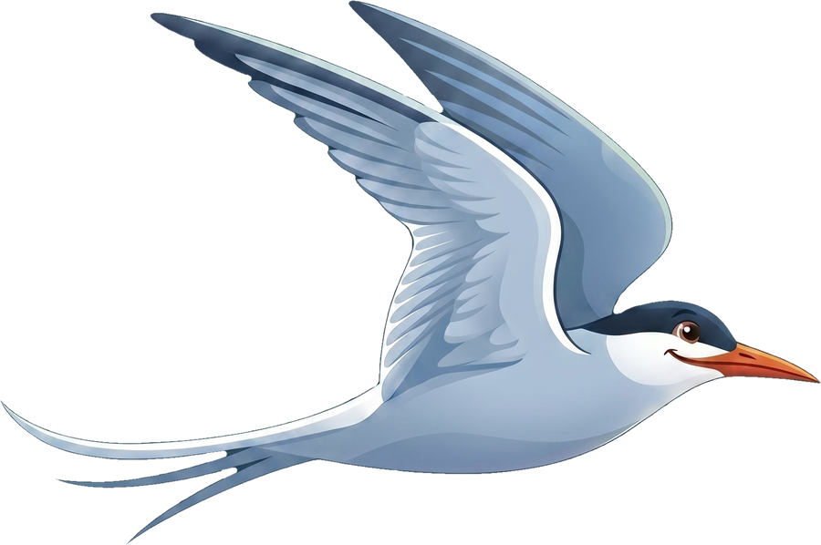 Arty — the Arctic Tern, Arctrn's mascot